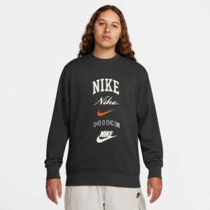 NIKE(ナイキ) ナイキ クラブ BB スタック GX L/S クルー スポーツスタイル ウェア スウェットシャツ FN2611