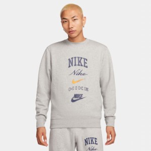 NIKE(ナイキ) ナイキ クラブ BB スタック GX L/S クルー スポーツスタイル ウェア スウェットシャツ FN2611