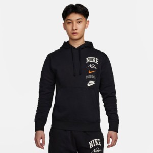 NIKE(ナイキ) ナイキ クラブ BB スタック プルオーバー L/S フーディ スポーツスタイル ウェア スウェットシャツ FN2635