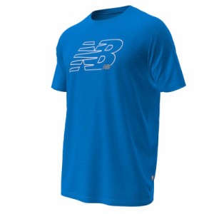 newbalance(ニューバランス) Sport Essentials ヘザーテックグラフィックショートスリーブTシャツ マルチアスレ ウェア Ｔシャツ MT41071