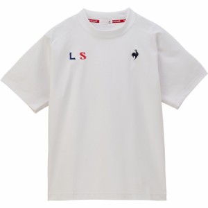 lecoqsportif(ルコック) LCSPLUMEショートスリーブシャツ マルチSPTシャツ M (qmmxja04-wh)