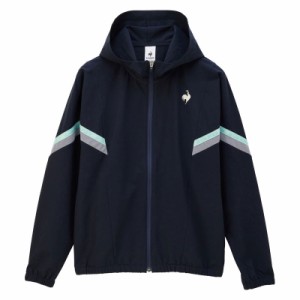 lecoqsportif(ルコック) サンスクリーンクロス ジャケット マルチトレ-ニング トップス(SET) qmwxjf21-nv