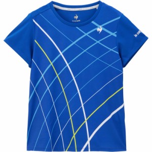 lecoqsportif(ルコック) グラフィックゲームシャツ テニスゲームシャツ W (qtwxja90-bl)