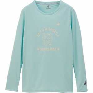 lecoqsportif(ルコック) スポットレス長袖 シャツ テニスロングTシャツ W (qtwxjb03-gr)