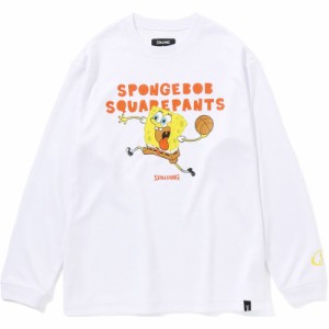 spalding(スポルディング) JRL/ST スポンジボブスクエアパンツ バスケットロングTシャツ J (sjt23159s-2000)