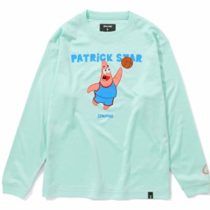 spalding(スポルディング) JR L/STシャツ パトリック スター バスケットロングTシャツ J (sjt23160s-3700)