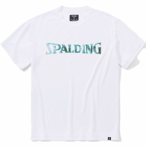 spalding(スポルディング) Tシャツ ウォールペイント ロゴ バスケット 半袖Tシャツ (smt23114-2000)