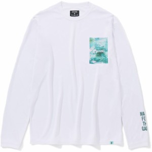 spalding(スポルディング) L/STシャツ ウォールペイント バスケット長袖Tシャツ (smt23115-2000)