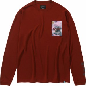 spalding(スポルディング) L/STシャツ ウォールペイント バスケット長袖Tシャツ (smt23115-8900)