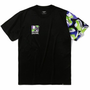 spalding(スポルディング) バレーボール Tシャツ MTV ボールプ バレー 半袖Tシャツ (smt23127v-1000)