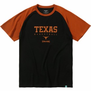 spalding(スポルディング) Tシャツ テキサス バスケットボール バスケット 半袖Tシャツ (smt23129tx-1000)