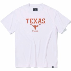 spalding(スポルディング) Tシャツ テキサス ホーン ロゴ バスケット半袖 Tシャツ (smt24024tx-2000)