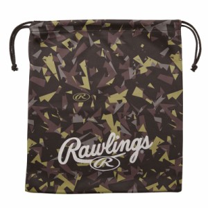 ローリングス Rawlings ベクターカモ2 グラブ袋 グラブフクロ ブラック 24SS EAC14S02