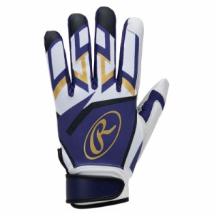 ローリングス Rawlings （両手用） シープレザーバッティンググラブ バッティンググラブ パープル/ブラック 24SS EBG23S03