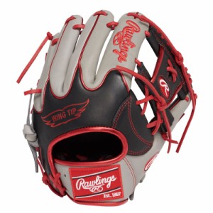 ローリングス Rawlings 軟式 HOH MLB COLOR SYNC 軟式用グローブ グラブ ブラック/グレ- 24SS GR4HMN52W