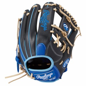 ローリングス Rawlings ソフトボール用 HOH DP COLORS for WOMEN レディースソフト用グローブ グラブ ブラック/ロイヤルブルー 24SS GS4H