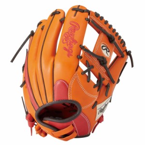 ローリングス Rawlings ソフトボール用 HOH DP COLORS for WOMEN レディースソフト用グローブ グラブ オレンジ/スカーレット 24SS GS4HDR