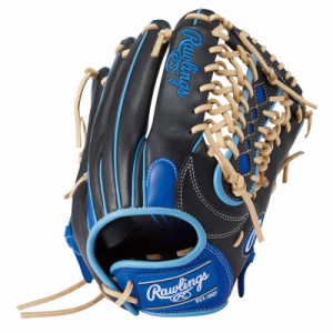 ローリングス Rawlings ソフトボール用 HOH DP COLORS for WOMEN レディースソフト用グローブ グラブ ブラック/ロイヤルブルー 24SS GS4H