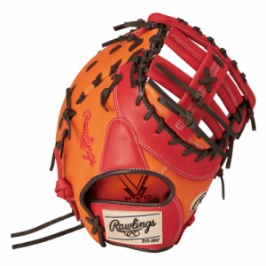 ローリングス Rawlings ソフトボール用 HOH DP COLORS for WOMEN レディースソフト用グローブ グラブ オレンジ/スカーレット 24SS GS4HDY