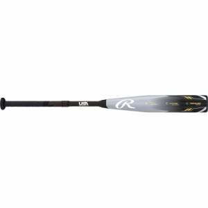 ローリングス Rawlings リトルリーグ ICON USA BASEBALL公認 （カーボン製） リトル用バット ブラック 24SS RUS3I12J