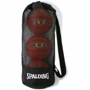 spalding(スポルディング) トリオボールケース ブラック バスケットボールケース (49006bk)