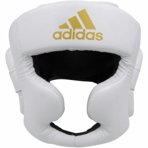 adidas(アディダス) ADISBHG041 HEAD GUARD ボク･レスリボウグ (adisbhg041-whtgld)