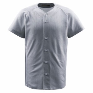 デサント DESCENTE フルオープンシャツ 野球 ソフトユニフォーム シャツ･M (DB1010-SLV)