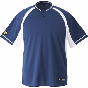 デサント DESCENTE ベースボールシャツ 野球 ソフトベースボールTシャツ (db103b-nvsw)
