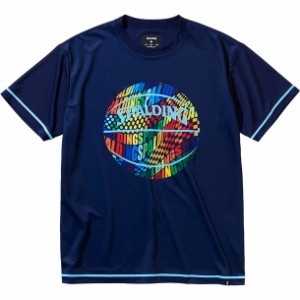 スポルディング SPALDING Tシャツ オプティカルレインボー バスケット 半袖Tシャツ (smt211060-5400)