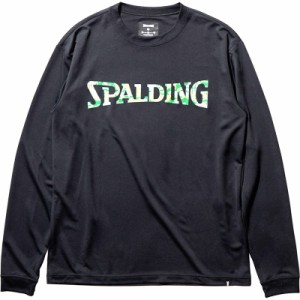 spalding(スポルディング) L/STシャツ デジカモロゴ バスケット長袖Tシャツ (smt22113-1000)