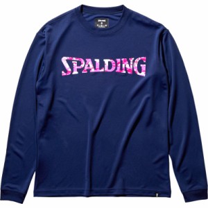 spalding(スポルディング) L/STシャツ デジカモロゴ バスケット長袖Tシャツ (smt22113-5400)