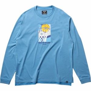 spalding(スポルディング) L/STシャツ ビトゥウィーンザリム スムー バスケット長袖Tシャツ (smt22135-5600)