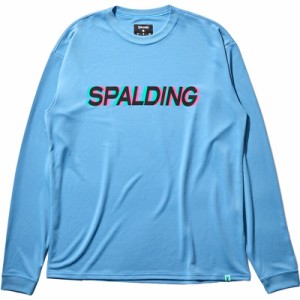 spalding(スポルディング) L/STシャツ レイヤーロゴ バスケット長袖Tシャツ (smt22136-5600)