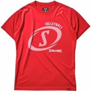 spalding(スポルディング) バレーボール Tシャツ ファスト S バレー半袖Tシャツ (smt22182v-6000)