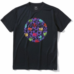 spalding(スポルディング) Tシャツ MTV レオパード ボールプリ バスケット 半袖Tシャツ (smt23029m-1000)