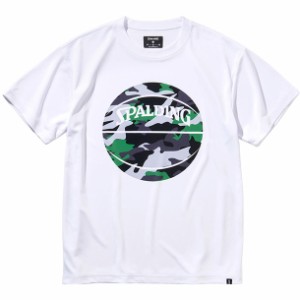 スポルディング SPALDING Tシャツ マルチカモボール バスケット 半袖Tシャツ (smt211010-2000)