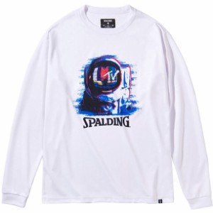 スポルディング SPALDING L/S T MTVトランスミット スムースDRY バスケット長袖Tシャツ (smt211510-2000)