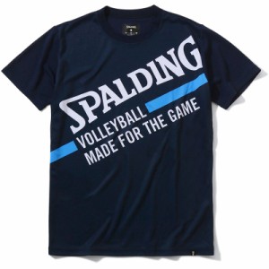 spalding(スポルディング) バレーTシャツ メイドフォーザゲーム バレー 半袖 Tシャツ (smt22074v-5400)