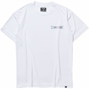 spalding(スポルディング) Tシャツ ホログラム ワードマーク バスケット半袖Tシャツ (smt22128-2000)
