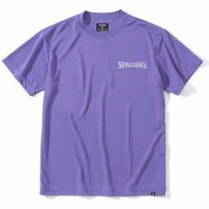 spalding(スポルディング) Tシャツ ホログラム ワードマーク バスケット 半袖Tシャツ (smt22128-9200)