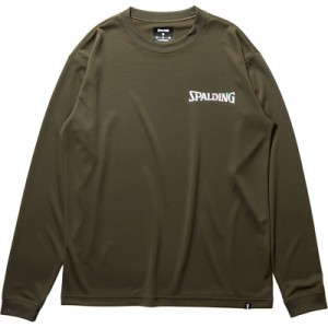 spalding(スポルディング) L/STシャツ ホログラム ワードマーク バスケット長袖Tシャツ (smt22129-3900)