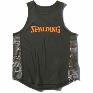 spalding(スポルディング) タンクトップ ミルテック カモサイド バスケット ノースリーブ・タンクT (smt23009-3900)