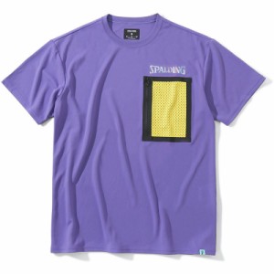 spalding(スポルディング) Tシャツ ホログラムポケット バスケット 半袖Tシャツ (smt23022-9200)