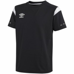 umbro(アンブロ) 半袖プラクテイスシヤツ サッカー プラクティスシャツJR (uujvja55-blk)