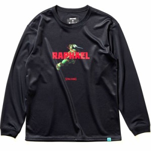 spalding(スポルディング) JRL/STシャツ タートルズ キャラクタース バスケットロングTシャツ J (sjt22177t-1000)