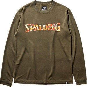 spalding(スポルディング) L/STシャツ デジカモロゴ バスケット長袖Tシャツ (smt22113-3900)