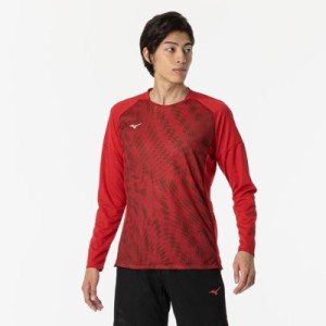 ミズノ MIZUNO 汗処理/通気 ドライエアロフローTシャツ 長袖 トレーニング メンズ Ｔシャツ 32MAB022