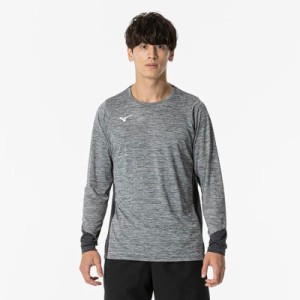 ミズノ MIZUNO プラクティスシャツ 長袖/ラケットスポーツ テニス/ソフトテニス ウエア Ｔシャツ/ポロシャツ 62JAB015