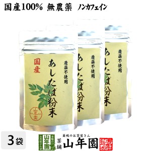 【国産 無農薬 100%】明日葉粉末 30g×3袋セット 伊豆諸島で採れた明日葉パウダー ノンカフェイン アシタバ茶 あしたば茶 プレミアム特典