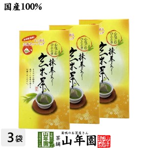 玄米茶 ティーバッグ 国産 5g×20パック×3袋セット 三角ティーパック 茶葉 緑茶 ギフト プレミアム特典で送料無料 お茶 父の日 お中元 2